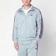 [Needles] Gray blue/purple zip sweatshirt S Light blue