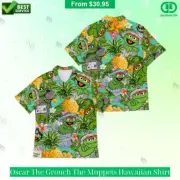 Oscar The Grouch The Muppets Hawaiian Shirt