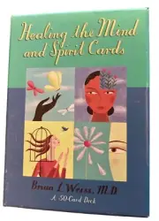 Healing The Mind & Spirit Cards Brian Weiss 2003 For Mind Body & Soul New In Box