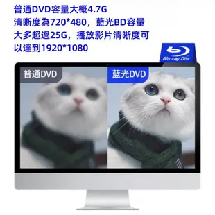USB3.0移動外接式藍光燒錄機  藍光3D高速讀刻刻錄机 支援CD/DVD/VCD等格式  藍光光碟機播放機藍光播放機