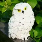 Realistic Owl Figurines Crafts Statues Sculptures Scarecrow