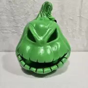 Nightmare Before Christmas Oogie Boogie Light Up Green 7 Inch Pumpkin New