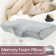 Health Care Memory Foam Neck Pillow Cushion Support Rebound Contour Pain Relief