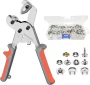 Snap Installation Tool Heavy Duty Snap Fastener Tool Kit Snap Fastener Pliers w