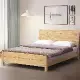 MUNA 家居 威爾5尺松木雙人床(雙人床 床架 床台)