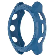 Silicone TPU Case for Garmin Fenix 7x 6x 5x Tactix 7 6x Pro - Enduro 2 Cover blue