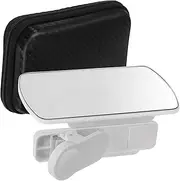 HOMSFOU 2 Pcs Vlog Mirror Phone Phone Accessory Glass Smart Phone Camera Reflection Mirror Smart Phone Camera Mirror Reflection Kit