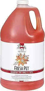Top Performance Fresh Pet Shampoo, 1-Gallon,Black