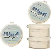 WYSI Multi-Purpose Expandable 12x15 Wash Cloths and Carry Cases - Pack of 4 Cases with 20 Compressed Pucks - Carrying Case Holds 5 Multipurpose All Natural Reusable Wipes & Towelettes - Just Add Water