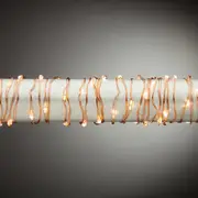 Copper Wire 3 metre MICRO LED 31 Bulb light battery power wedding table centrepiece 2mtr - free post