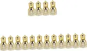 minkissy 4sets Mister Spray Bottle Empty Roller Bottles Perfume Bottle Essential Oil Roller Bottles Cosmetic Storage Container Perfume Sample Holder Perfume Refill Bottle Travel Glass 4pcs*4