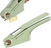 Garlic Smasher Press,4-in-1 Heavy Duty Garlic Mincer Rocker Press | Handheld Peeling Gadget, Squeezer Tool with Anti-Slip Handle for Professional Chefs