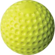 Rawlings Yellow Dimple Pitching Machine Ball