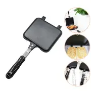 Nonstick Frying Pan Sandwich Skillet Halogen Heater Maker Radiant