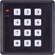 Fake Security Keypad, LED Light, Night Sensor, Weatherproof, Realistic Design