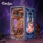 The Eye Of Old God DIY Wooden Book Nook Bookshelf Insert Miniature Dollhouse