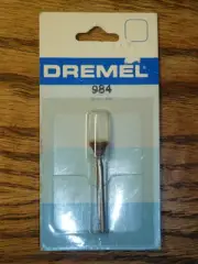 NEW! DREMEL MOUNTED ALUMINUM OXIDE GRINDING STONE #984 for ROTARY TOOL