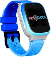 KidsOClock Kids Smart Watch Phone, 4G WiFi and GPS Tracker with SOS Calls, Video Calls, Children Smartwatches, IP67 Waterproof, Blue