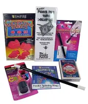 STARTER MAGIC KIT v 2.1 - Cards Rings Rabbits Wand Pen Gems Beginner Great Value