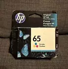 HP 65 Tri Color Ink Cartridge Exp. Nov 2022