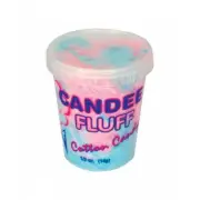 Candee Fluff 3049 0.5 oz Vanilla Cotton Candy - pack of 34