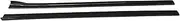 3D Style Carbon Fiber Material Side Skirts Extensions Lip Compatible for BMW F87 M2 M2C Car Tuning 2014 Up