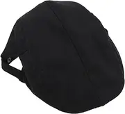 [WRITWAA] Chef Beret Cabbie Hat Cabbie Flat Hat Hats for Men Newsboy Skull Cap Pirate Cap Chef Cap Uniform Hat Mens Beret Men Bonnet Chef Beanie Caps Waiter Hat Chef Beanie Hat Black Canvas