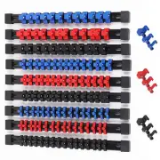 Portable ABS Socket Organizer Drive Socket Holder Socket Clip Rail Workshop