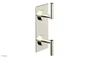Phylrich 4-013/015 Thermostatic Valve with Volume Control/Diverter SATIN NICKEL