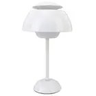 Table Lamp Retro Cordless Stepless Dimming Rechargeable Touch Control Flower GE