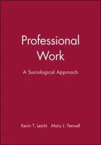 在飛比找博客來優惠-Professional Work: A Sociologi