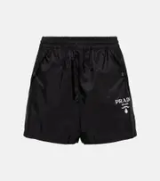 [Prada] Prada Re-Nylon high-rise shorts AU 16 black
