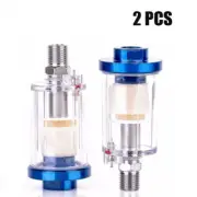 Auto Car 1/4" Spray Paint Gun Mini In Line Air Filter Moisture Water Traps