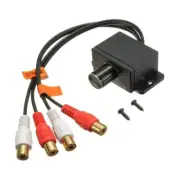Car Amplifier Bass RCA Level Remote Volumes Control Knob RCA Level Control