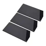 3Pcs ABS Kitchen Knife Sheath Cover Sleeves for 7" Chopping Knife Cleaver-Black