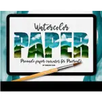筆刷---WATERCOLOR PAPER PROCREATE 水彩紙紋理畫布