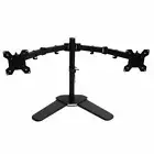 13"-27" Dual Screen Monitor Stand TV Bracket Computer Display Desk Mount Holder