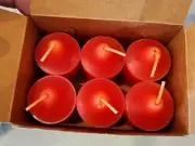 PartyLite Universal Votive V06361 Cranberry- Orange Box of 6. NOS.