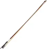 Generic Violin Bow Half Size Violin Accessory Straight Violin Accessory Ebony Frog Bow 1/2 Size Violin Tool Cello Bow Straight Bow for Violin Half Size Bow for Violin Wild Tone Bow Wood