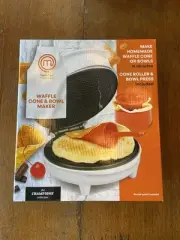 Master Chef Waffle Cone & Bowl Maker “the Champions collection”