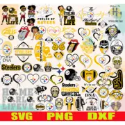 PITTSBURGH STEELERS SVG, DESIGNS BUNDLE, CUT FILES, SVG for Cricut