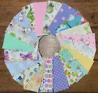 Children Nursery Prints Jelly Roll Quilting Fabric 20 strips (2.5 x 44 inch) #2b