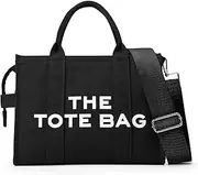 [MATSUBA] Tote Bags for Women Handbag Tote Purse with Zipper Canvas Crossbody Bag, Premium Quality, Designed in the USA