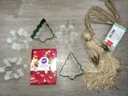 CHRISTMAS COOKIE CUTTERS NEW TREES FLAKES LONG FANCY TREE TASSEL NWT GINGERBREAD