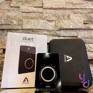 Apogee Duet 3 USB 4in/2out 頂級 錄音 介面 公司貨 混音 編曲