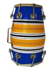PERCUSSION HANDMADE INDIAN MUSICAL INSTRUMENT DESIGNER BABY DHOLAK FOR KIDS
