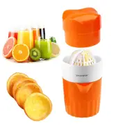 Hand Juicer Citrus Orange Squeezer Manual Lid Rotation Press Reamer for Lemon...