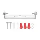 85mm (3.3") Universal Light Fixture Mounting Bracket Kit with Screw