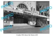 OLD 8x6 PHOTO CRONULLA NSW ODEAN CLUB THEATRE c1945