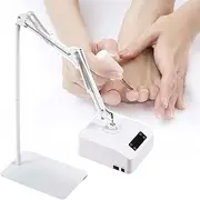 Cordless UV Foot Lamp with Bracket,35W Nail Dryer Lamp for Foot,Pedicure Manicure Lamp with Smart Sensor,Nail Gel Polish Curing Floor Light,Adjustable Direction,for Nails and Toenail